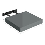 Set van 3 zwevende wandplanken van BukkitBow voor muurdecoratie en foto’s, stijlvolle fotoplanken en wandrekken voor in huis