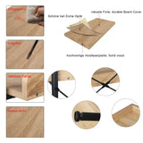 BukkitBow staande boekenplank met 5 planken, water- en krasbestendig, eenvoudig te monteren, geschikt voor alle ruimtes, 91x25,5x173 cm.