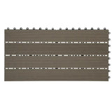 Set van 6 BukkitBow terrasplanken met houtlook, 30x60cm, snel klik-systeem, diverse kleuren voor vlonder en vloer.