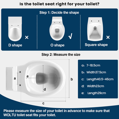 BukkitBow toiletbril met softclose, snelle demontage, krasbestendig en hygiënisch, voor een comfortabele en hygiënische badkamerervaring