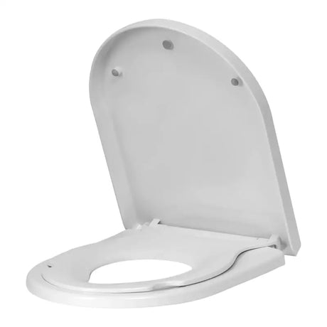 BukkitBow toiletbril met softclose en magnetisch kinderzitje, antibacterieel, geschikt voor comfortabele en hygiënische toiletgebruik.