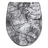 BukkitBow toiletbril met softclose en antibacteriële print, comfortabele toiletzitting met modern design en zachte sluiting.