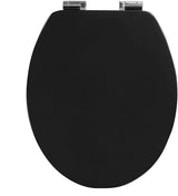 BukkitBow toiletbril met softclose en print, antibacterieel toiletzitting, comfortabel en hygiënisch voor een moderne badkamer.