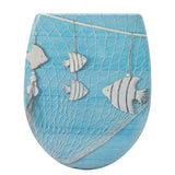 BukkitBow toiletbril met softclose, antibacterieel toiletzitting met print, modern design, geschikt voor comfortabel gebruik.