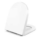 BukkitBow U-vorm kunststof toiletbril met soft-close, universeel en duurzaam, geschikt voor toiletpotten.