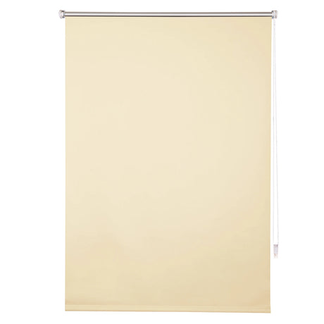 Verduisterend thermo rolgordijn van BukkitBow, zonder boren, zonwerend en geschikt voor verduistering in de kamer, in neutrale kleur