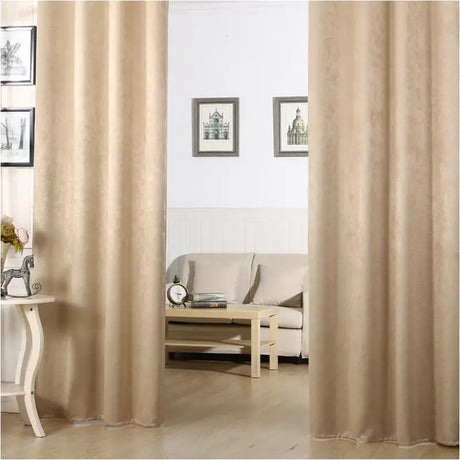 BukkitBow verduisterende gordijnen van 100% polyester met damast look, set van 2, dik en in verschillende maten, voor privacy en lichtdimming.