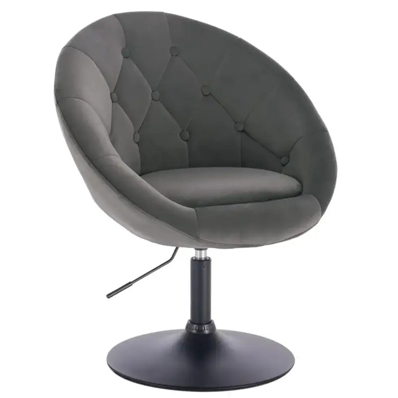 Verstelbare BukkitBow barkruk met verchroomd staal, synthetisch leren of fluweel, ergonomisch ontwerp met armleuningen en zithoogte 45-57cm.