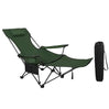 BukkitBow verstelbare opvouwbare campingstoel met oxford stof en stalen frame, lichtgewicht, duurzaam, max 150 kg, inclusief draagtas