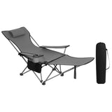 BukkitBow verstelbare opvouwbare campingstoel met oxford stof, stalen frame, draagtas, lichtgewicht en geschikt tot 150 kg.