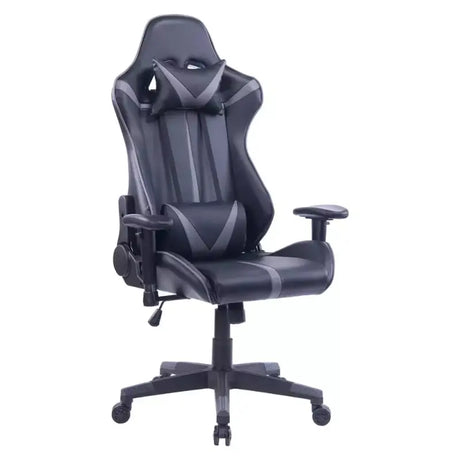 BukkitBow verstelbare racing gamingstoel met synthetisch leer of stof, max 120kg, hoogte 127-135cm, ergonomische bureaustoel