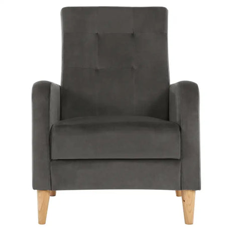 Luxe BukkitBow vleugelstoel met armleuningen, linnen en fluwelen bekleding, massief houten poten, comfortabele lounge fauteuil