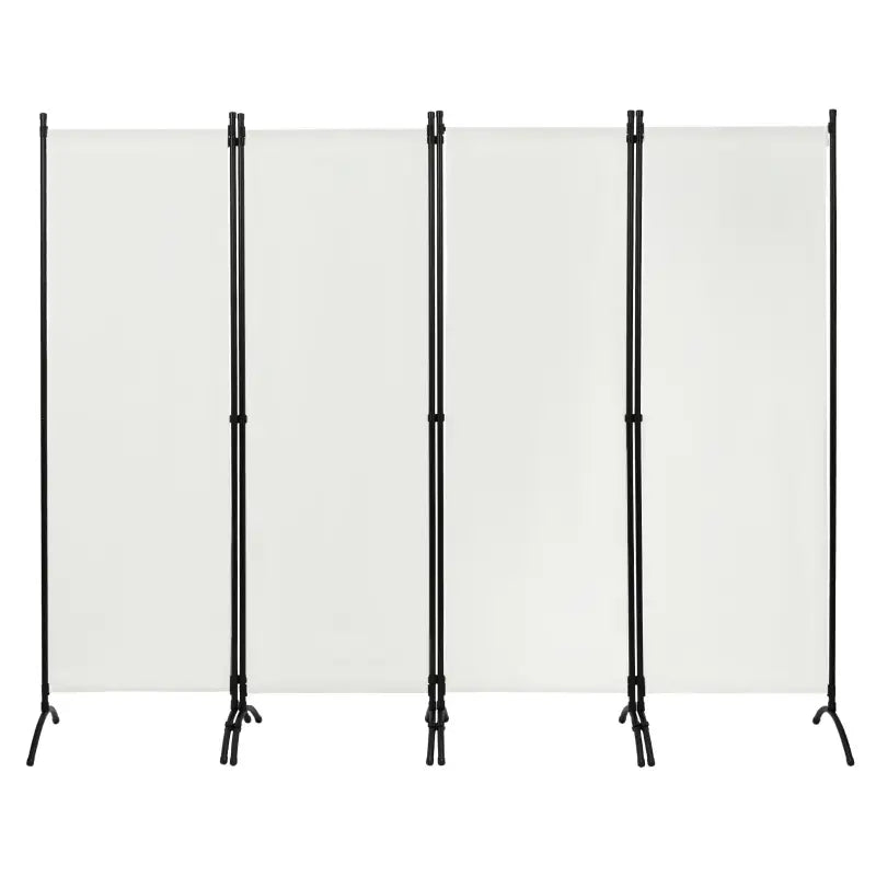BukkitBow vouwbaar privacyscherm 224x182cm, polyester 160g/m², verstelbaar, weerbestendig, geschikt voor binnen en buiten, stalen frame.