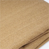 BukkitBow zonnescherm schaduwzeil in grijs, crème of zand, driehoek, vierkant of rechthoek, 180g/m² HDPE met UV-bescherming 50+.