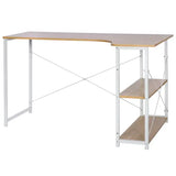 BukkitBow - Industrieel Bureau - Compact Hoekbureau met 2