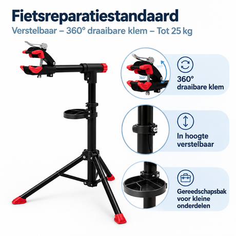 Belangrijkste voordelen en eigenschappen van fietsreparatiestandaard