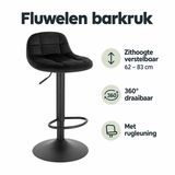 Belangrijkste voordelen en eigenschappen van fluwelen barkruk