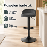 Praktische toepassing en keuzehulp voor fluwelen barkruk