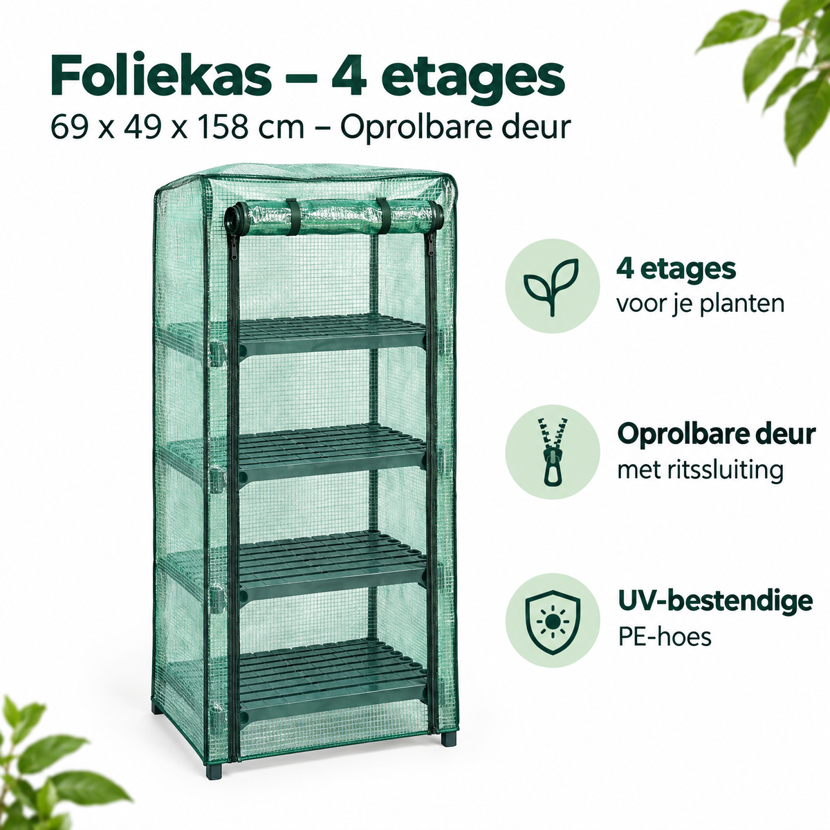 Belangrijkste voordelen en eigenschappen van foliekas