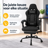 Praktische toepassing en keuzehulp voor gamestoel met massagekussen