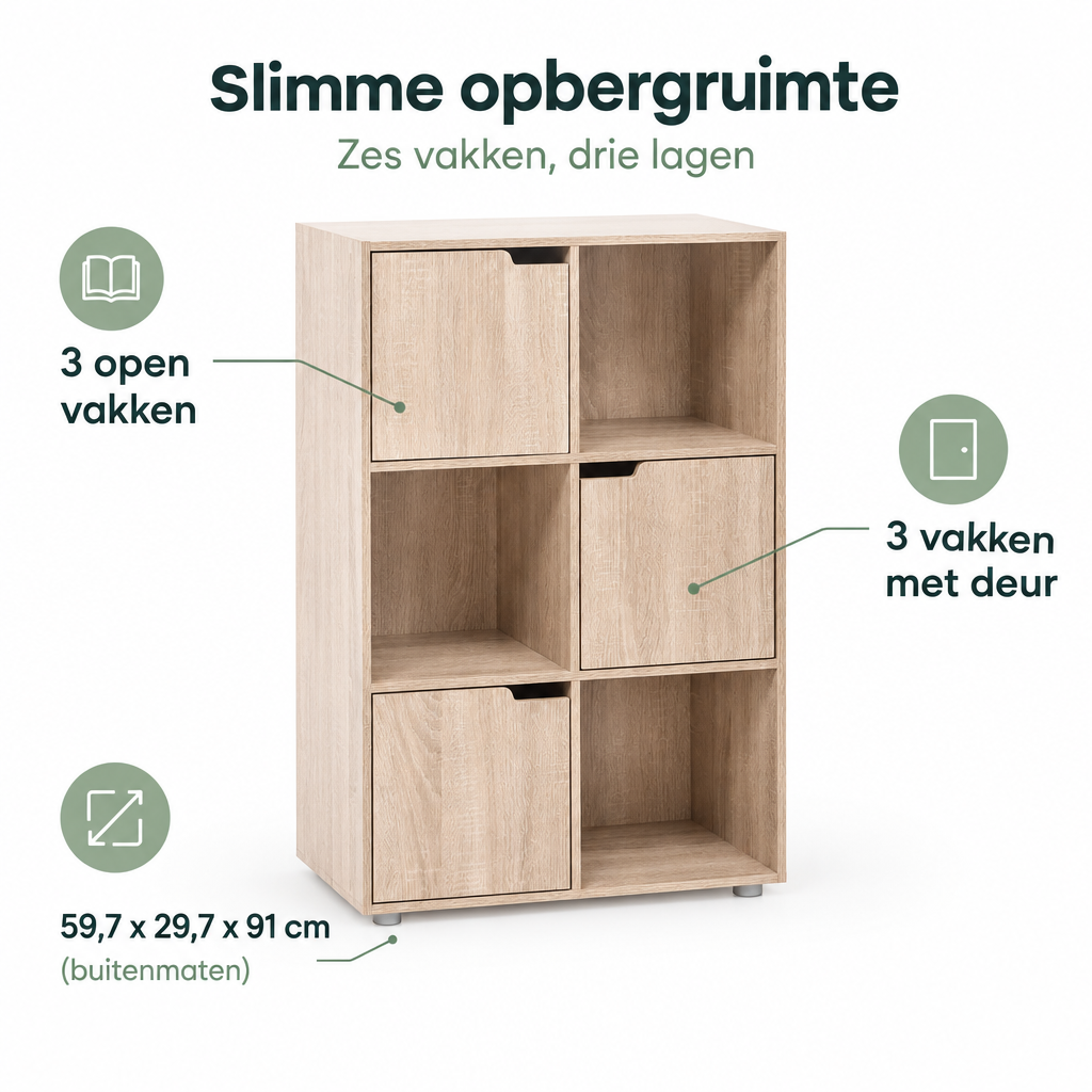 Belangrijkste voordelen en eigenschappen van hoekboekenkast