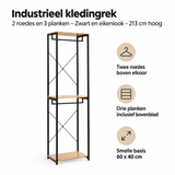 Belangrijkste voordelen en eigenschappen van industrieel kledingrek