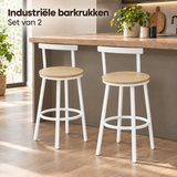 industriële barkrukken in gebruik in een passende praktijksituatie