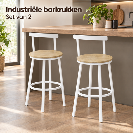 industriële barkrukken in gebruik in een passende praktijksituatie