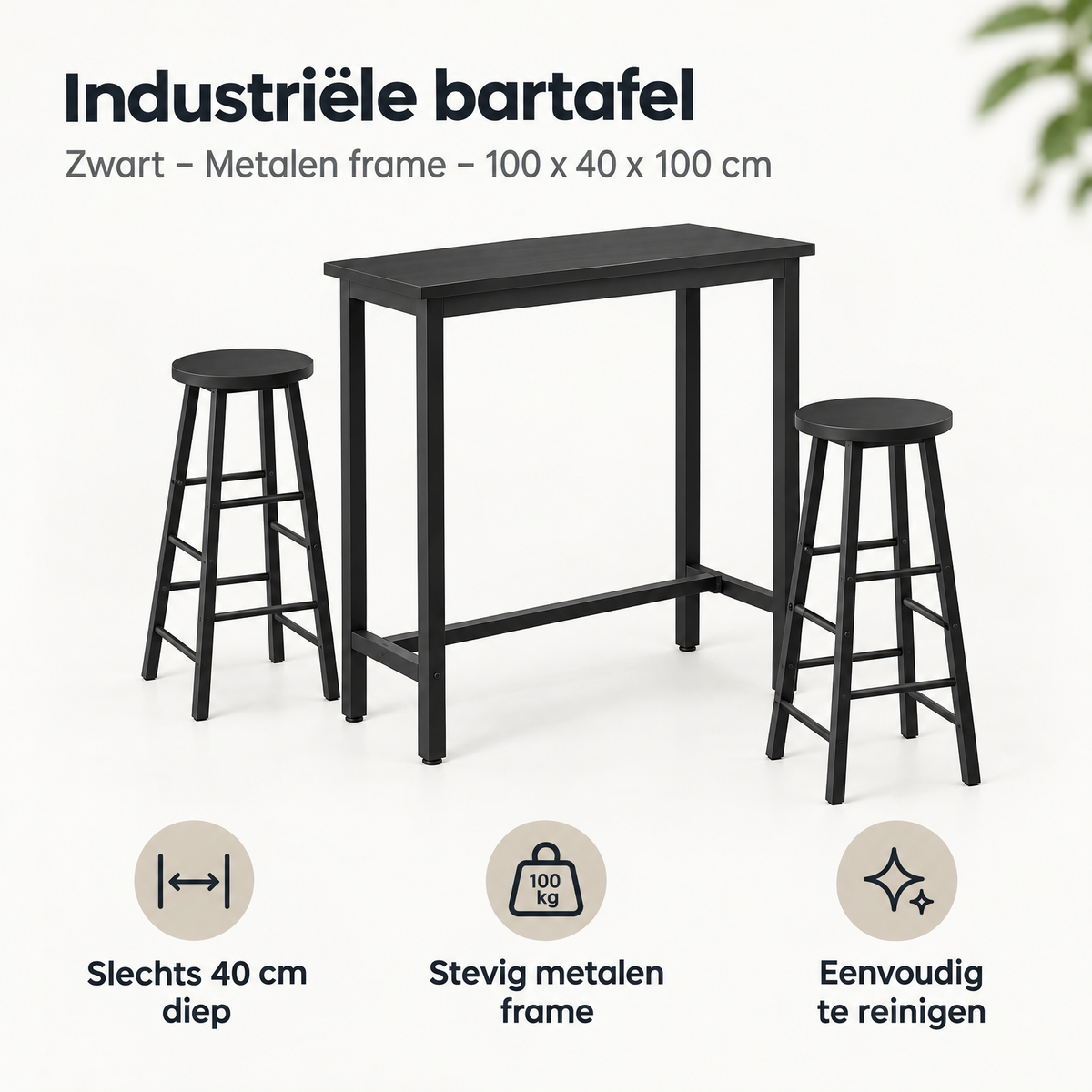 Belangrijkste voordelen en eigenschappen van industriële bartafel