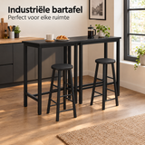 industriële bartafel in gebruik in een passende praktijksituatie