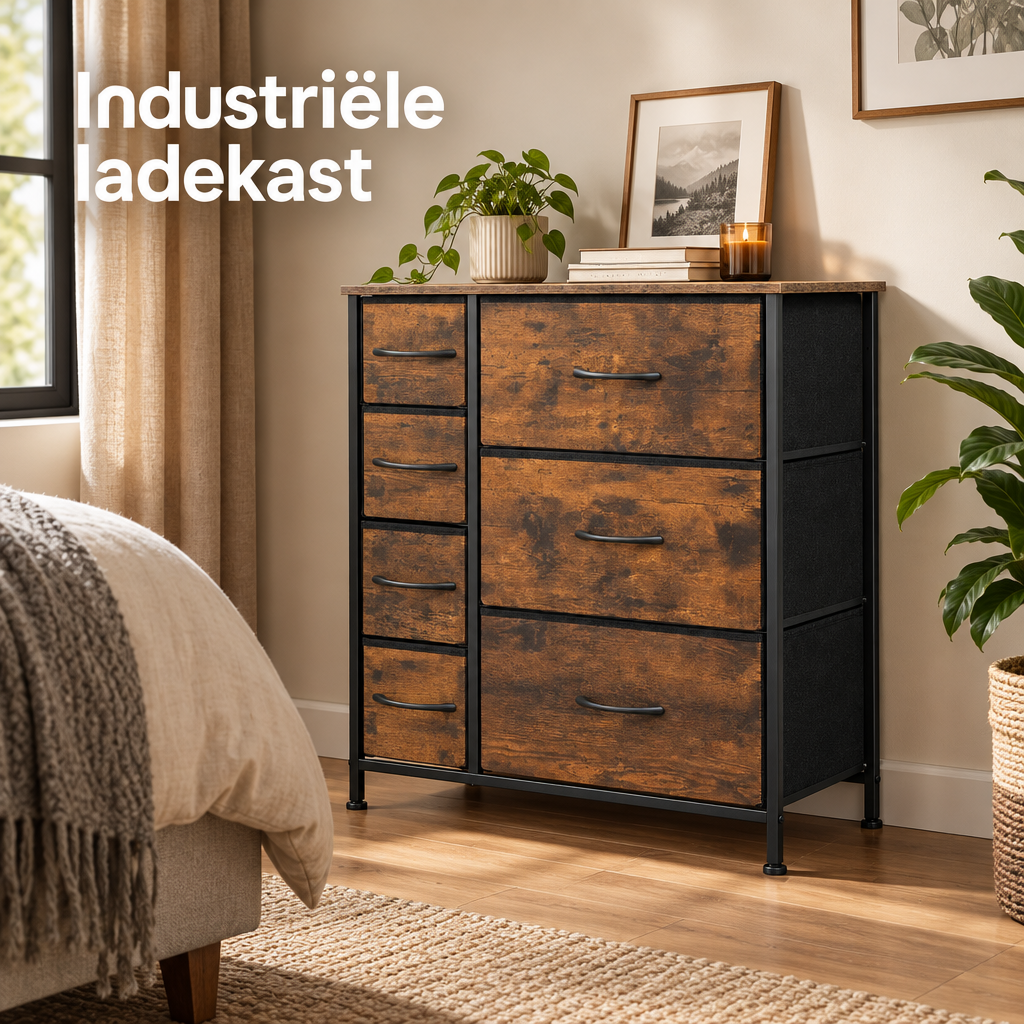 industriële ladekast in gebruik in een passende praktijksituatie