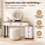Belangrijkste voordelen en eigenschappen van kaptafel met LED-verlichting