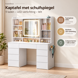 Belangrijkste voordelen en eigenschappen van kaptafel met schuifspiegel