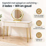 Belangrijkste voordelen en eigenschappen van kaptafel met spiegel en verlichting