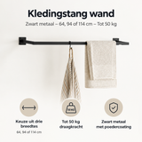 Belangrijkste voordelen en eigenschappen van kledingstang wand
