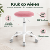 Belangrijkste voordelen en eigenschappen van kruk op wielen