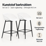 Belangrijkste voordelen en eigenschappen van kunststof barkrukken