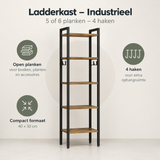 Overzicht van ladderkast met de belangrijkste productvoordelen