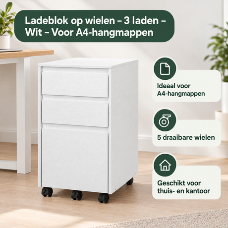 Praktische toepassing en keuzehulp voor ladeblok op wielen