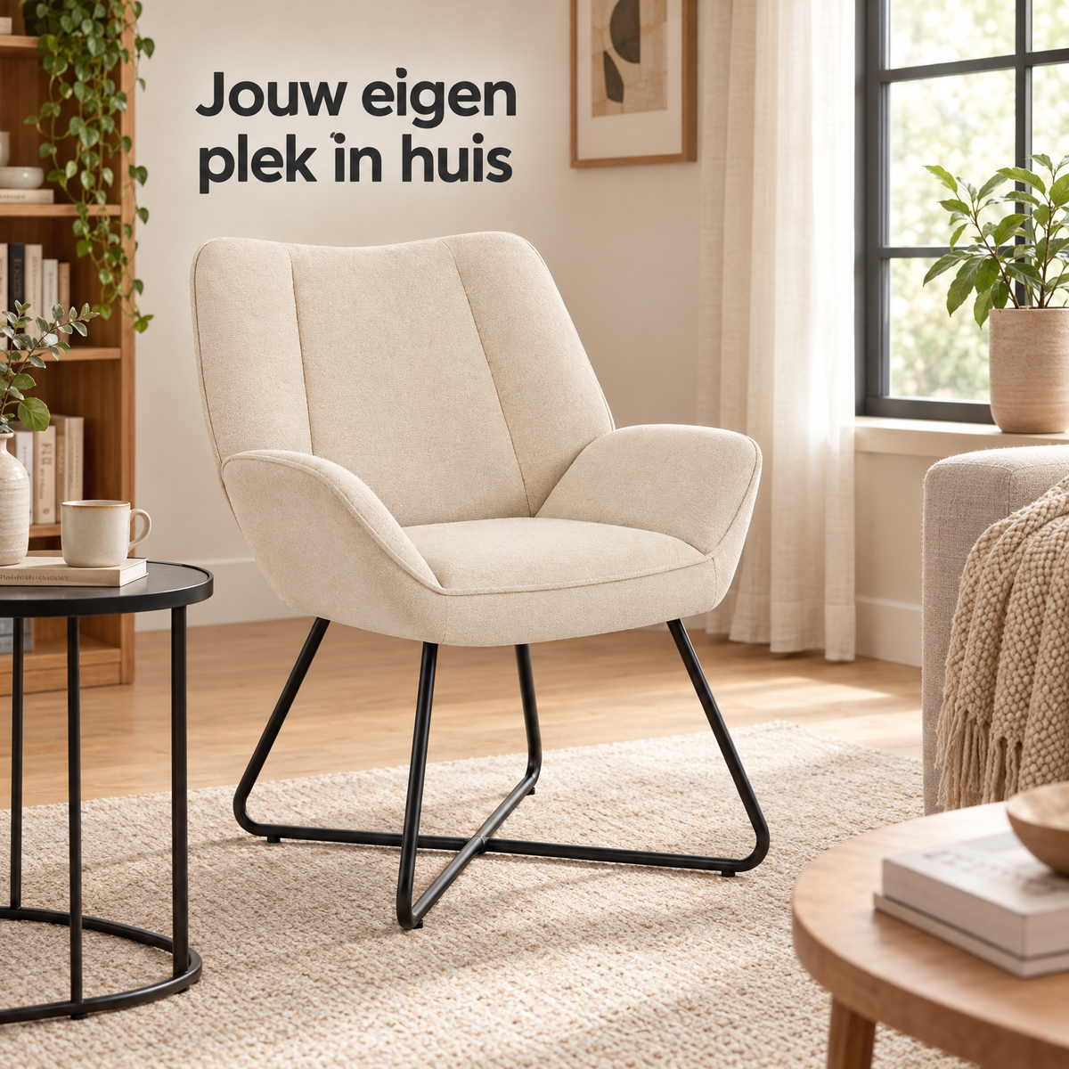 linnen fauteuil in gebruik in een passende praktijksituatie