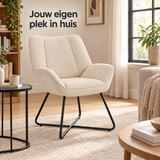 linnen fauteuil in gebruik in een passende praktijksituatie