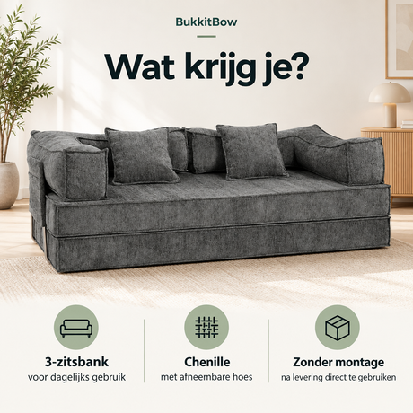 Praktische toepassing en keuzehulp voor modulaire slaapbank
