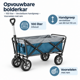 Belangrijkste voordelen en eigenschappen van opvouwbare bolderkar