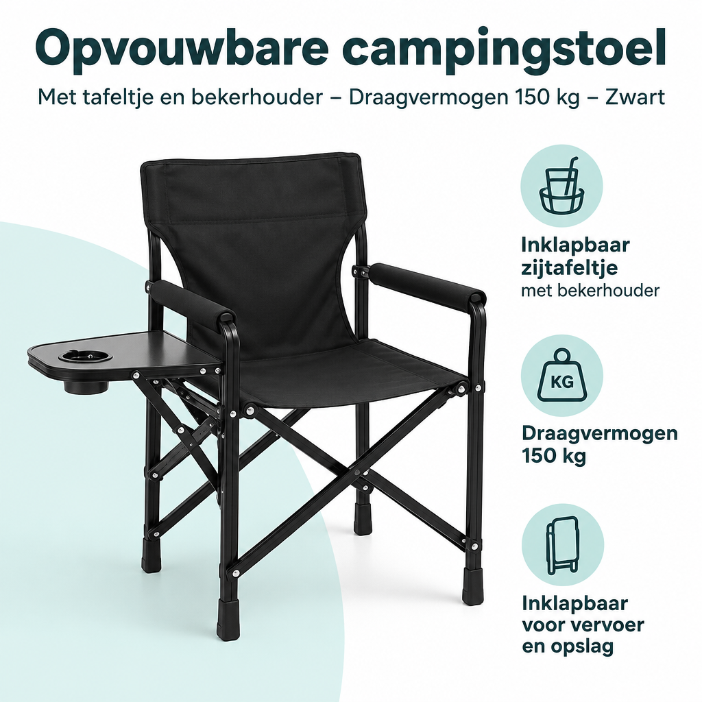 Belangrijkste voordelen en eigenschappen van opvouwbare campingstoel
