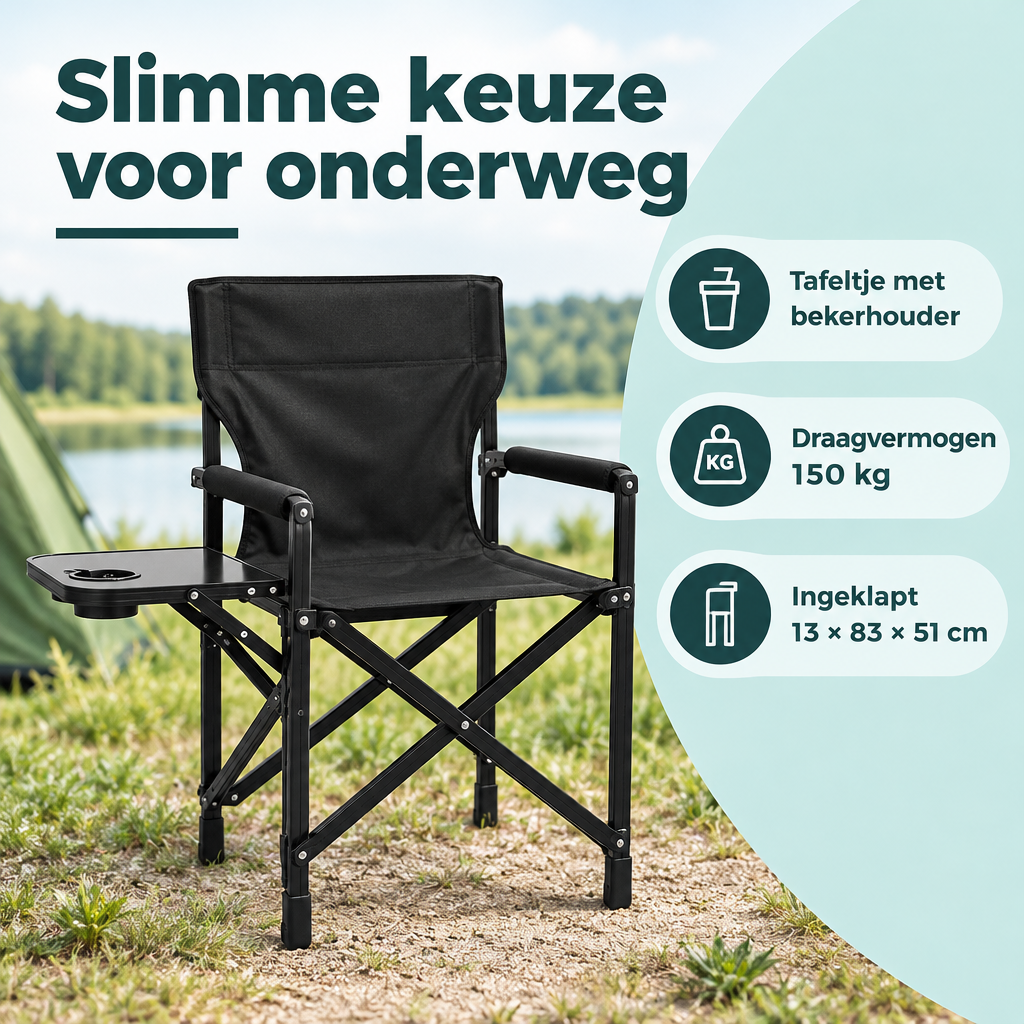 Praktische toepassing en keuzehulp voor opvouwbare campingstoel