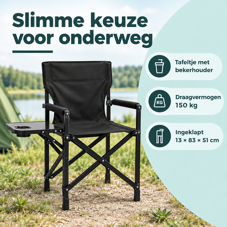 Praktische toepassing en keuzehulp voor opvouwbare campingstoel
