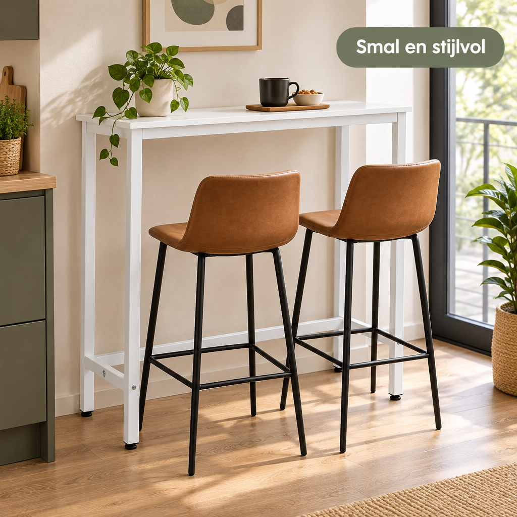 smalle bartafel in gebruik in een passende praktijksituatie
