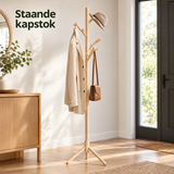 staande kapstok in gebruik in een passende praktijksituatie