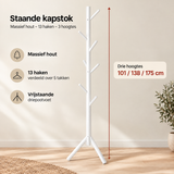 Afmetingen en productspecificaties van staande kapstok