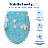 Belangrijkste voordelen en eigenschappen van toiletbril met print